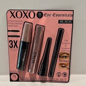 XOXO Eye Essential (4) Piece Black Lengthening & 3X Volumizing Mascaras.